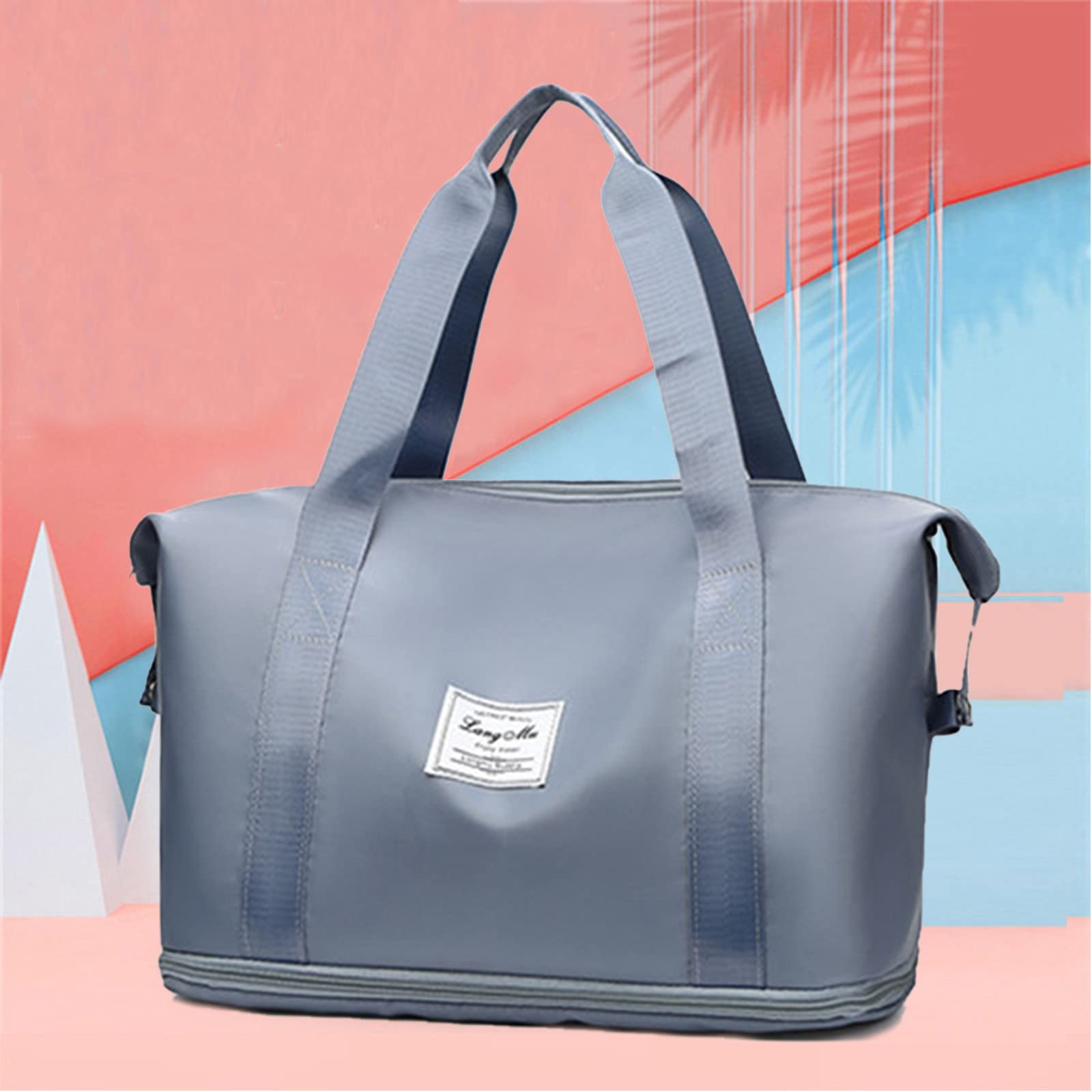 **Expandable Travel Duffel Bags for Women & Men - Large Capacity Lightweight Gym Bag, Sports Tote & Overnight Bag for Weekend Trips, Workouts & Travel**    *(Perfect for Gym, Sports, Weekend Getaways & Business Travel - Durable & Spacious Carry-On Duffel)*
