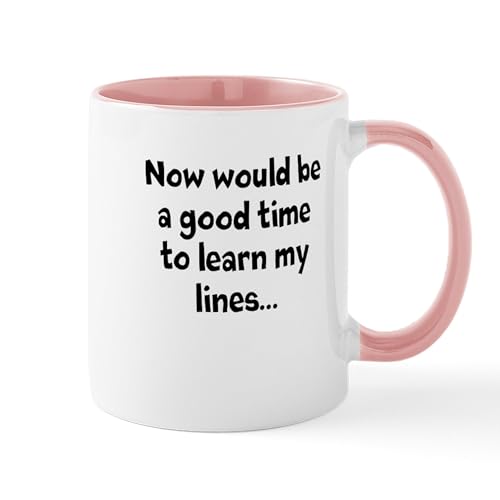 White/Pink Inside - Learn My Lines Mug