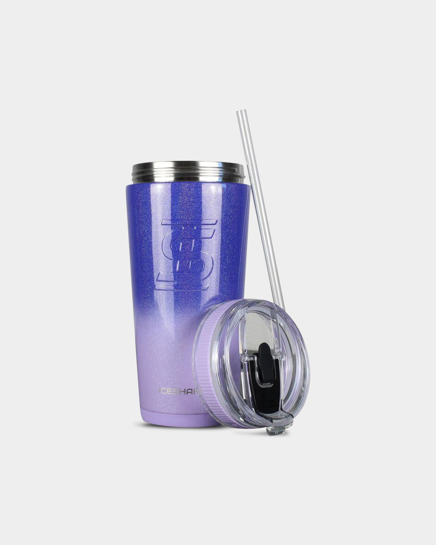 Insulated Ice Shaker Flex Bottle - Leakproof Stainless Steel Protein Shaker Cup for Gym, Workout & Travel - Keeps Drinks Cold for 24 Hours