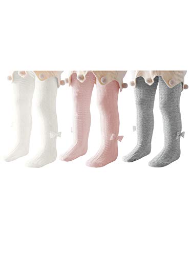 3 Packs White & Pink & Grey
