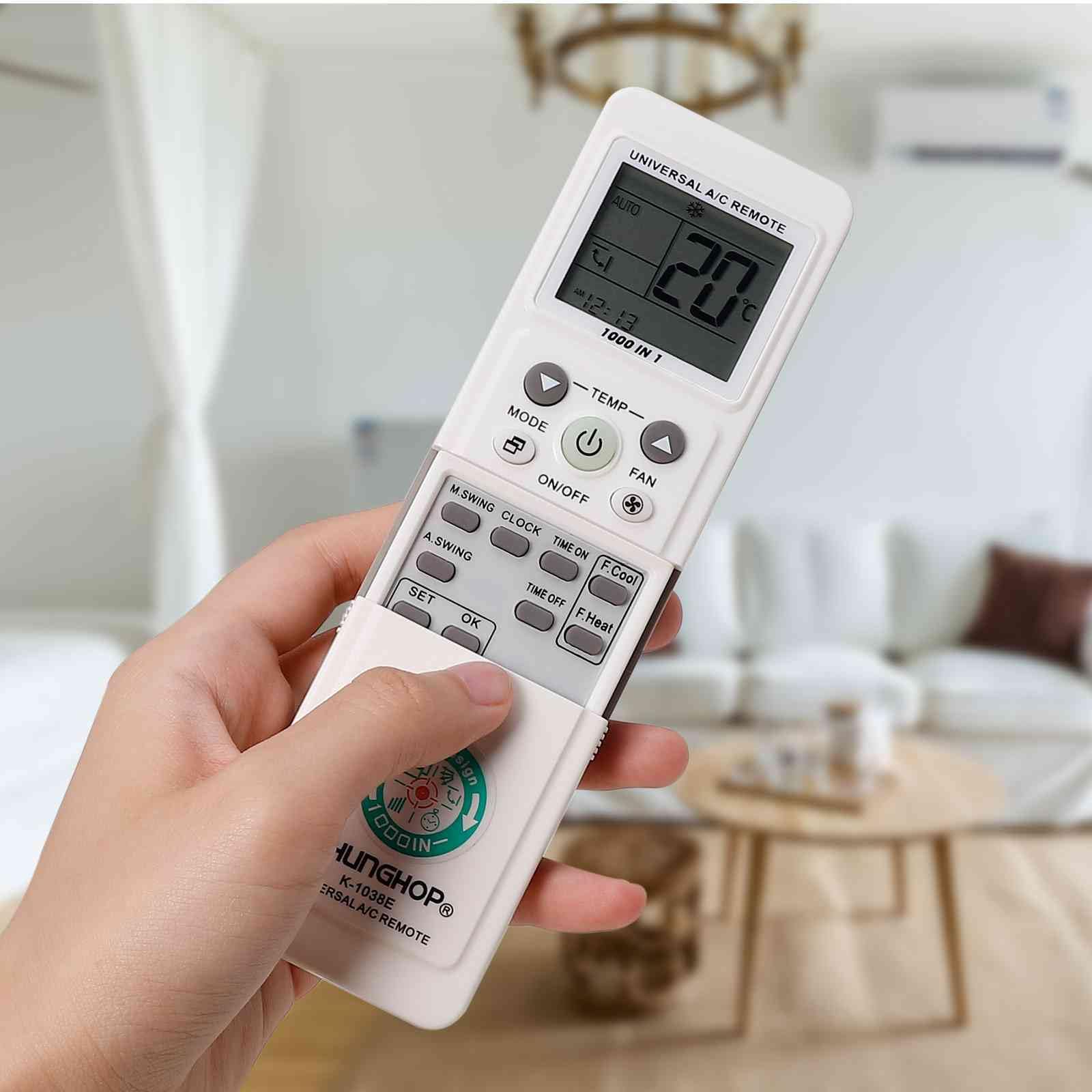 Universal AC Remote Control for All MINGXING Air Conditioners - Celsius/Fahrenheit Display with Timer Function - Perfect for Home, Office & Hotel Use