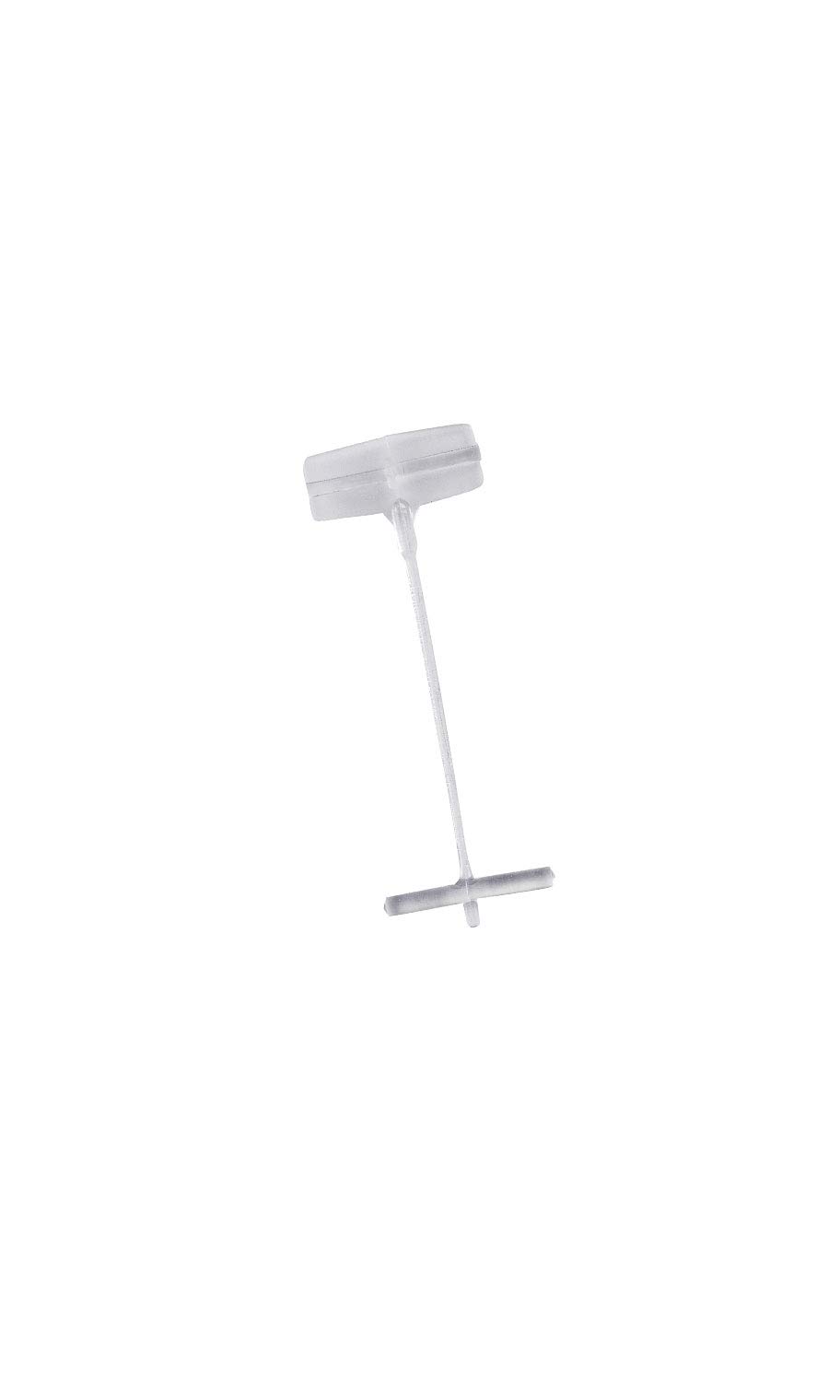 SSWBasics 1 Inch Clear Tagging Fasteners - 5000 Count Carton | Durable Tag Gun Refill Barbs for Retail, Warehouse & Inventory Management | Compatible with Standard Tagging Guns