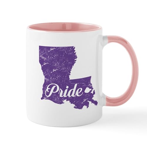 White/Pink Inside - Louisiana Pride Mug