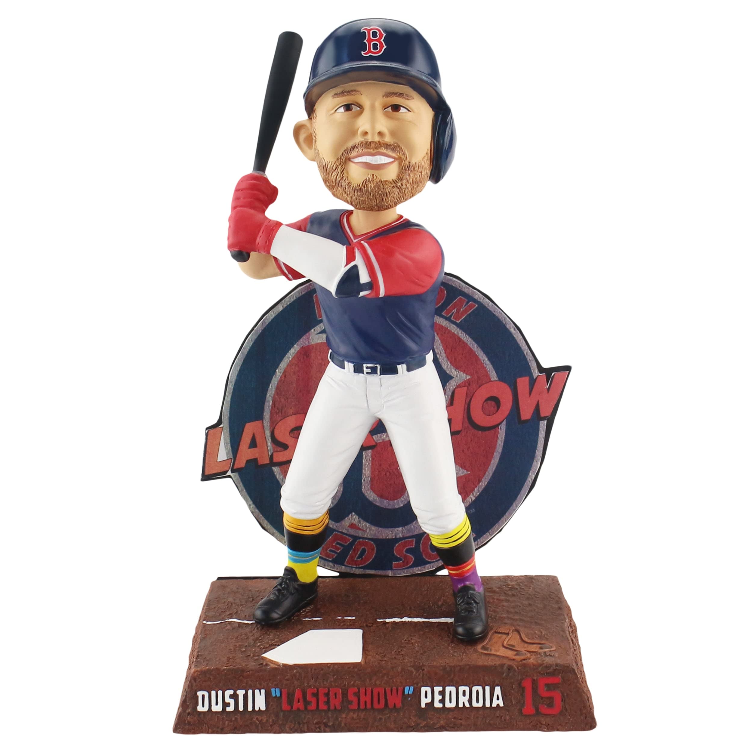 Dustin Pedroia Boston Red Sox Players Weekend Bobblehead - Official MLB Collectible for Baseball Fans & Memorabilia Collectors - Perfect for Game Day Decor & Sports Themed Rooms