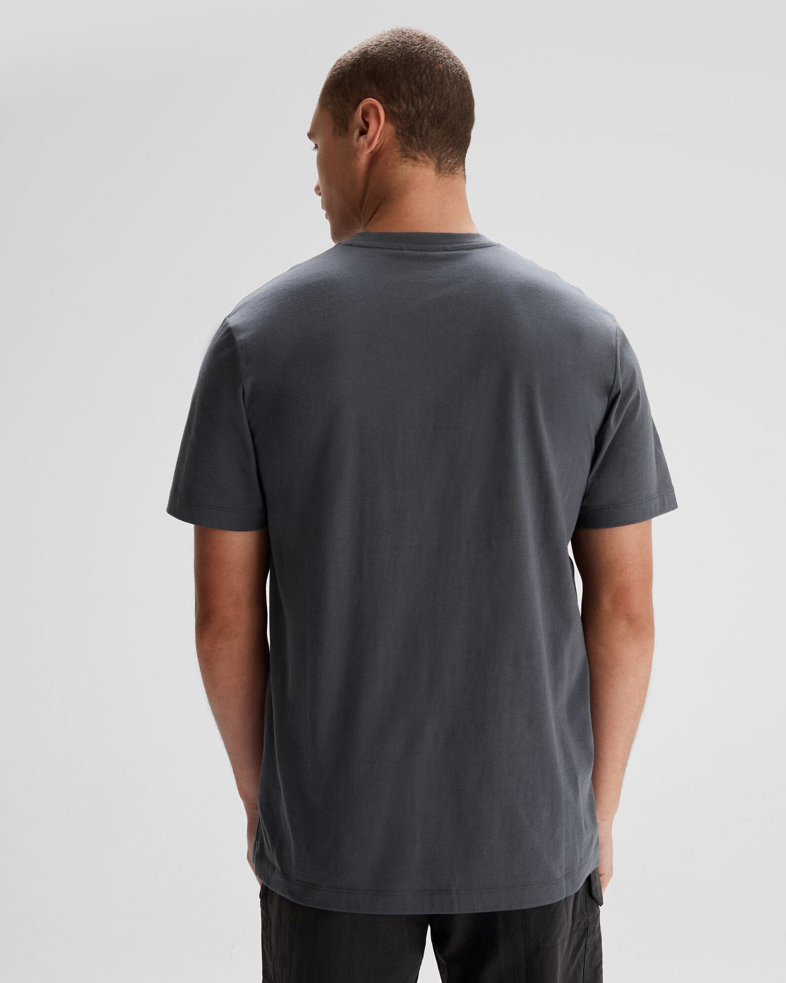 Premium Men's Organic Cotton T-Shirt - Soft Breathable Solid Color Tee for Casual Wear, Sleep & Lounge - Eco-Friendly Comfort Fit