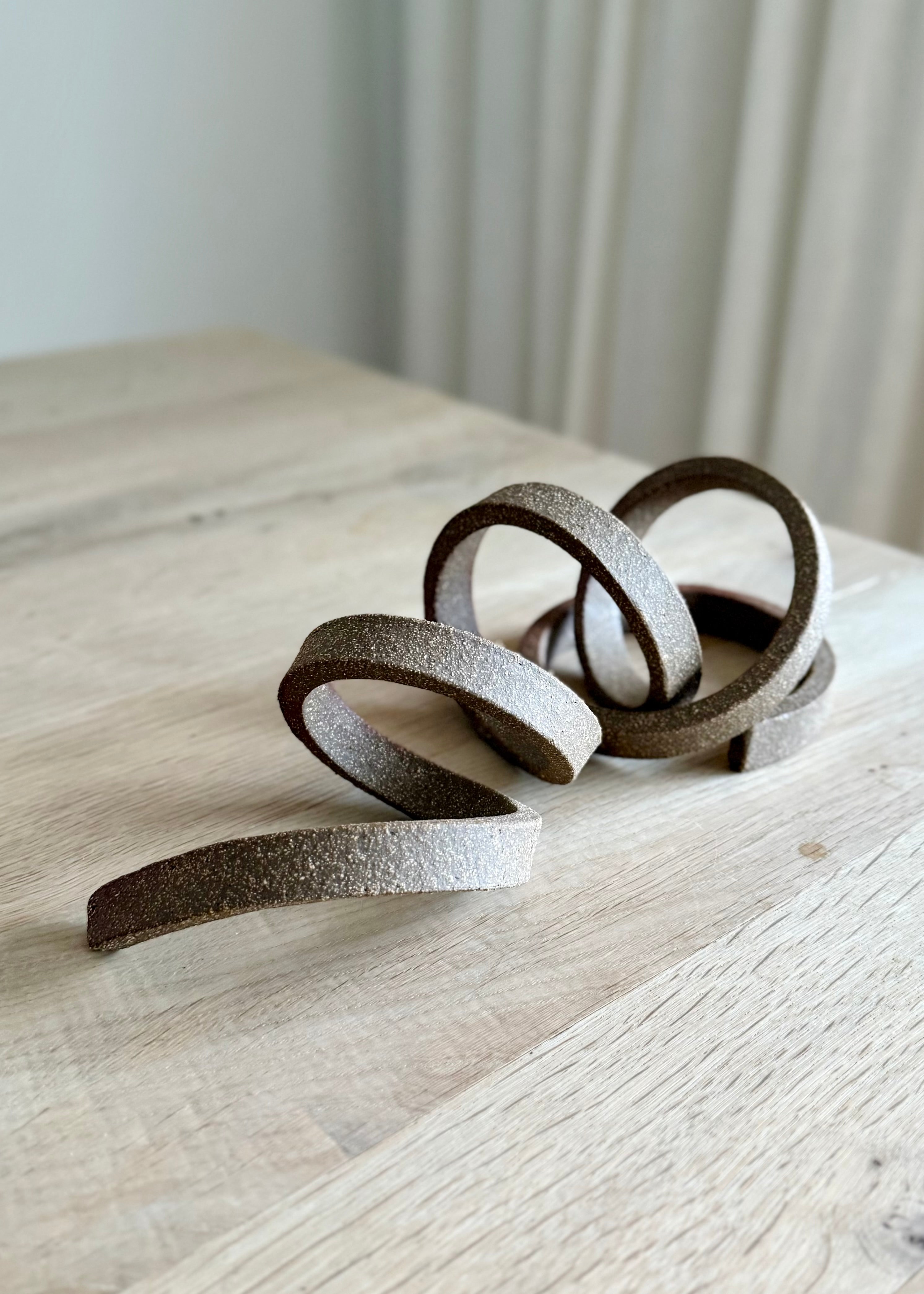 KLAY Copenhagen Sculpture - Handmade Ceramic Art for Home & Office Decor | Perfect Gift for Art Lovers & Interior Design