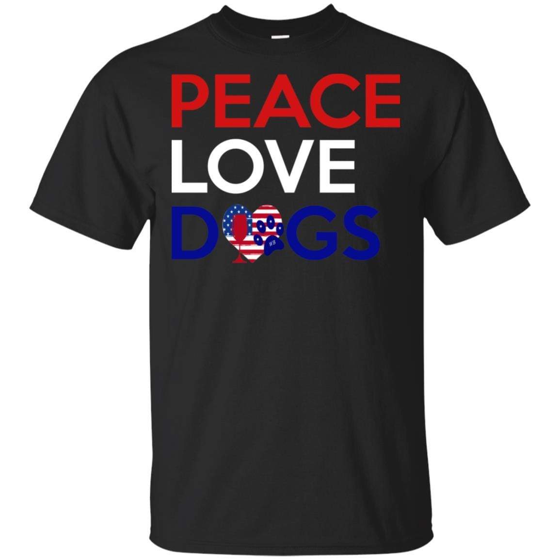 Peace Love Dog Ultra Soft Cotton T-Shirt for Women | Comfortable Casual Wear for Dog Lovers | Perfect for Outings, Gifts & Everyday Use