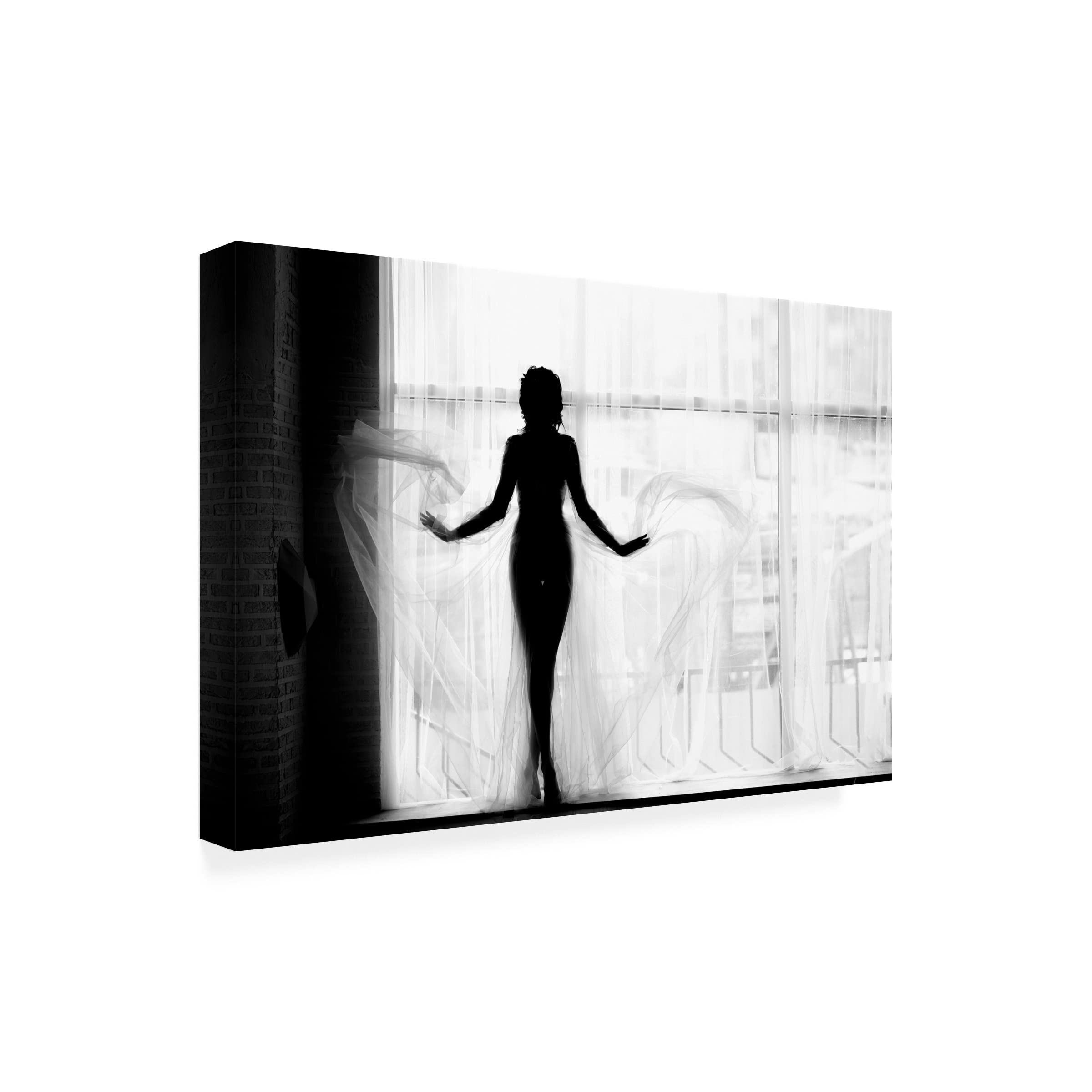 Anna's Porcelain Figurine Canvas Art Print - Elegant Home Decor for Living Room, Bedroom & Office | Trademark Fine Art Collection