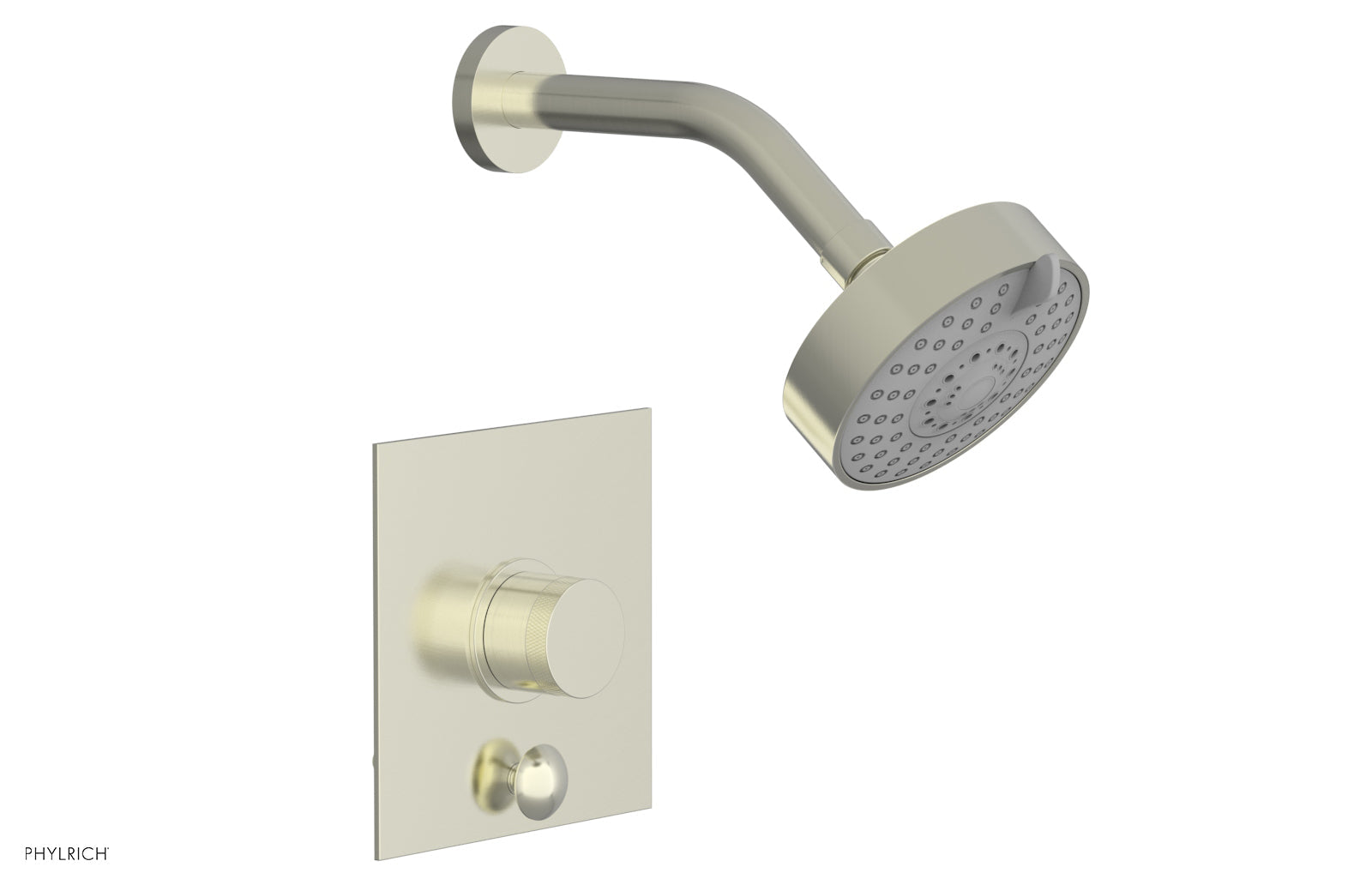 BASIC II Pressure Balance Shower and Diverter Set (No Spout) 4 192 - Perfect for Bathroom Renovation & Modern Home Upgrade