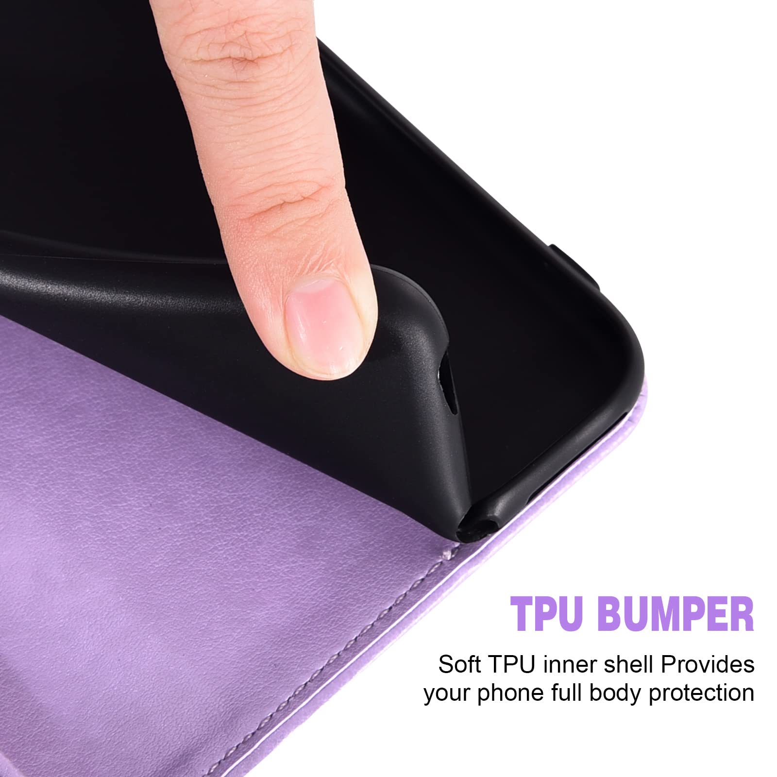 iPhone 13 Pro Wallet Case with Card Holder & Stand | 6.1