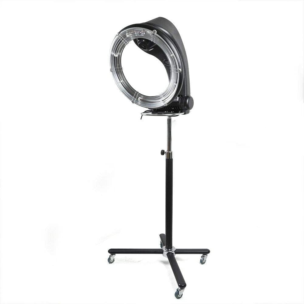 3 in 1 Orbiting Infrared Hair Dryer & Steamer - Professional Salon Stand Dryer with 360° Rotation, 110V 1000W for Hair Coloring & Styling - Perfect for Home & Salon Use