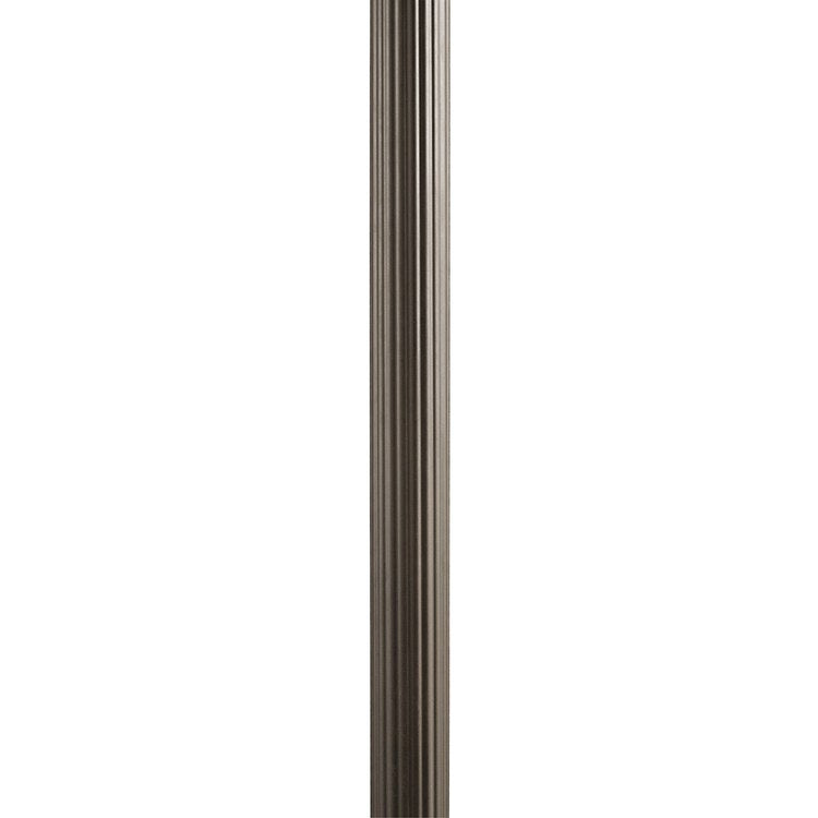84 Fluted Outdoor Post Light - Durable Weatherproof Exterior Lighting for Patio, Garden, and Driveway - Perfect for Home & Commercial Outdoor Spaces