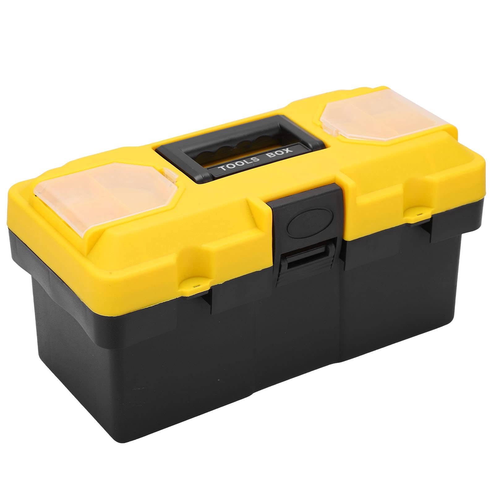 Heavy Duty Portable Tool Box with Wheels & Handle - Professional & Home Tool Storage Organizer Case for DIY, Garage, Workshop, and On-the-Go Repairs