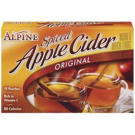 Spiced Apple Cider Instant Drink Mix - Pack of 2 | Warm & Cozy Fall Beverage | Perfect for Autumn Gatherings, Thanksgiving & Holiday Parties