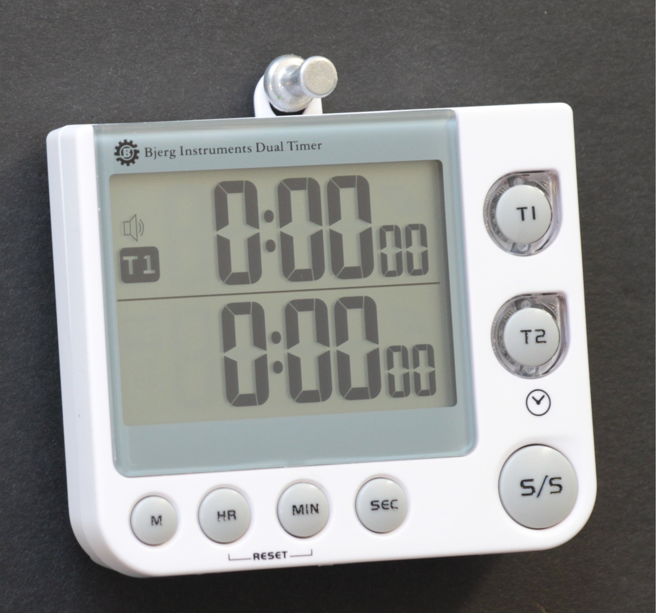 Dual Digital Kitchen Timer - Count Up & Count Down Timer with Large LCD Display for Cooking, Baking, Exercise & Classroom Use