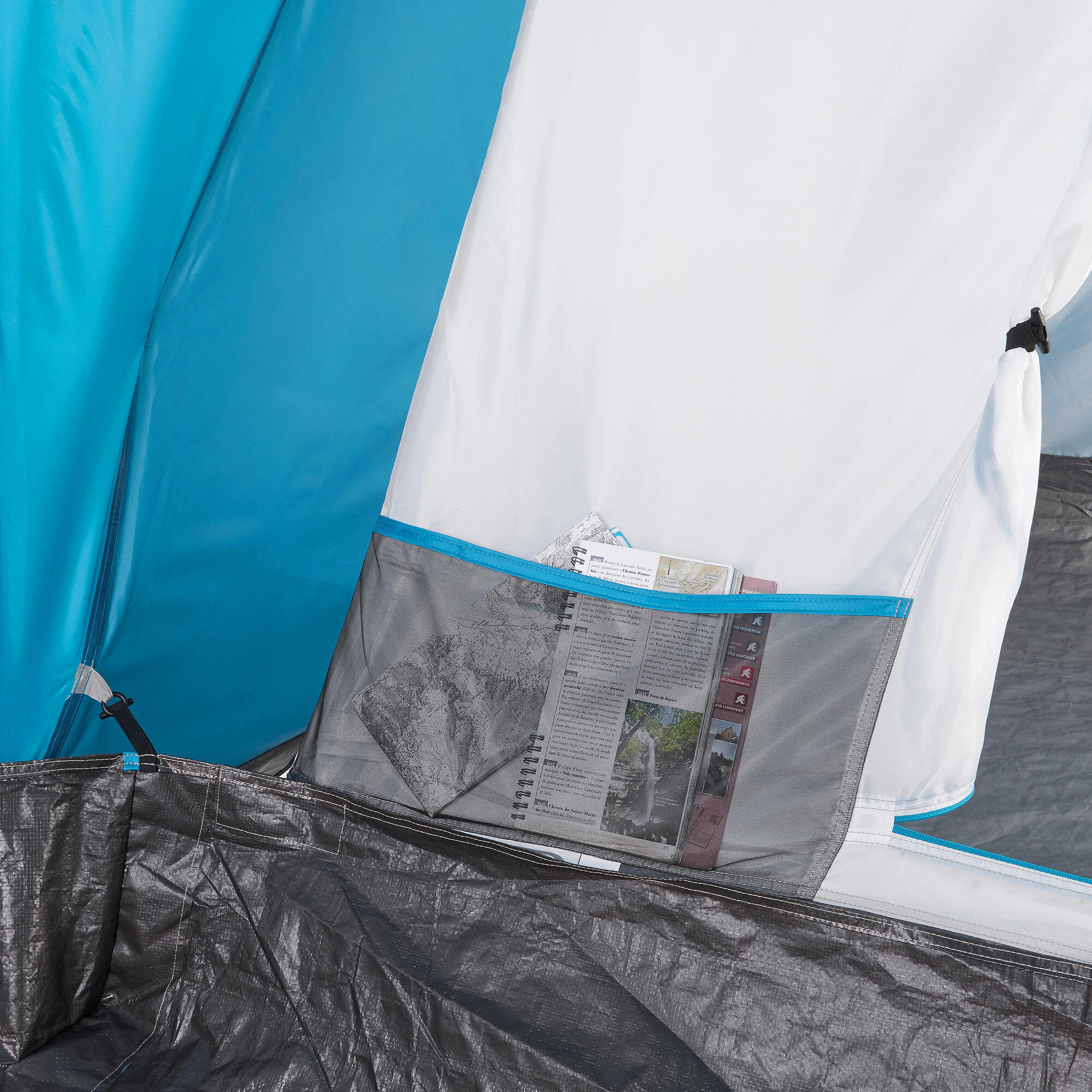 Quechua Arpenaz 6-Person 3-Room Family Camping Tent - Waterproof & Spacious (Factory Seconds) | Perfect for Family Outdoor Adventures, Hiking Trips & Backpacking