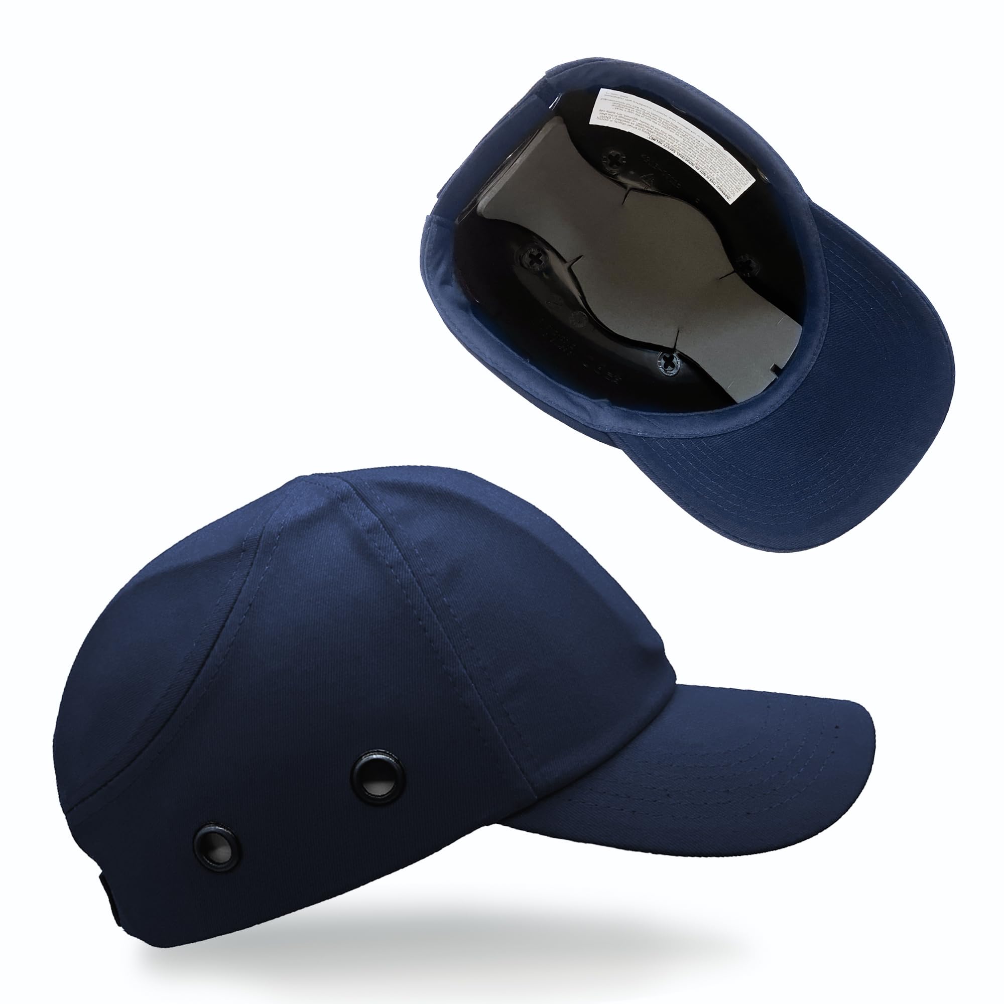 Ocean Blue Baseball Safety Bump Cap - OSHA Approved Hard Hat for Men & Women - Lightweight Head Protection for Construction, Warehouse & Outdoor Sports