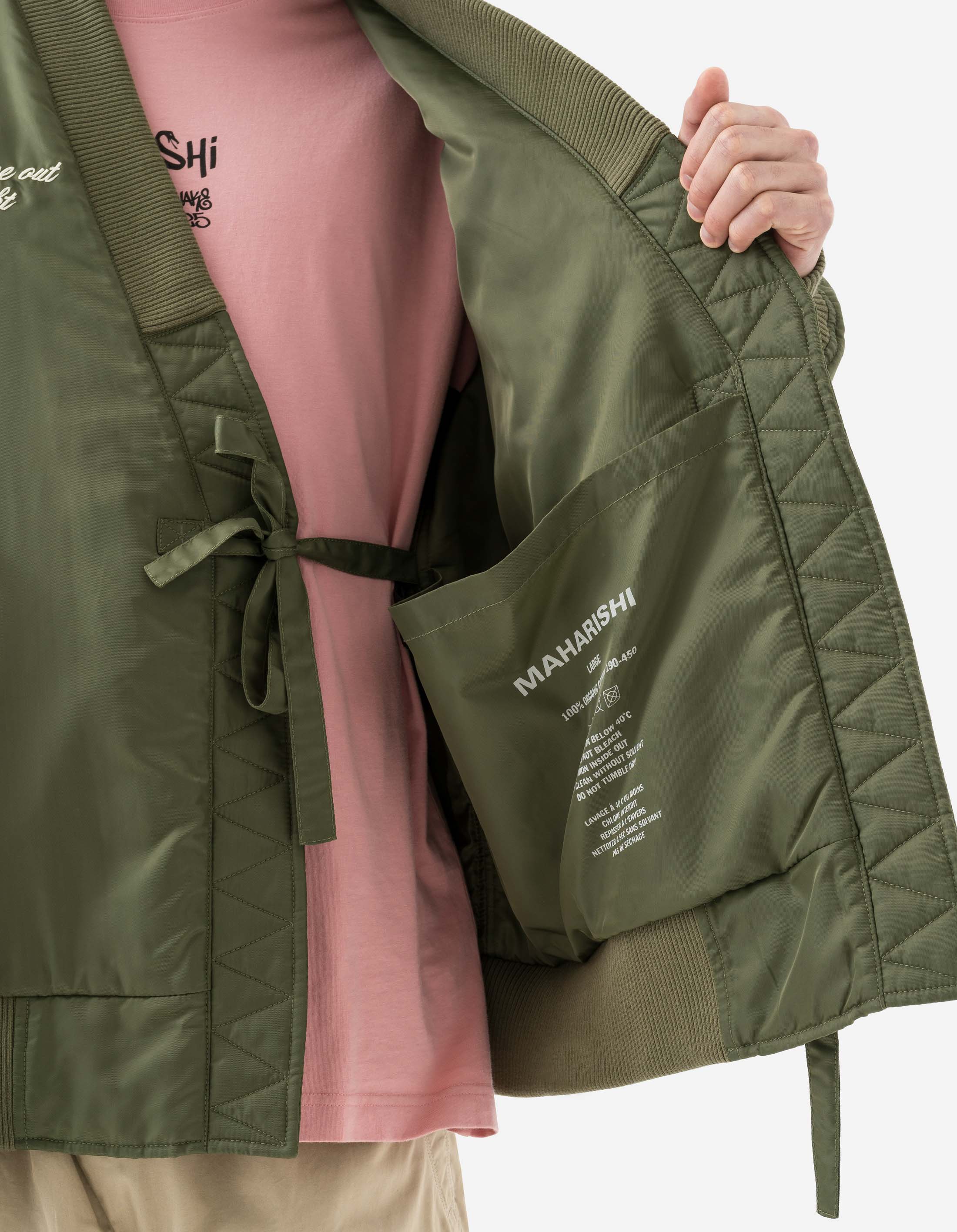 6006 Year of the Snake MA1 Flight Jacket - Vintage Olive OG-107F Military Style Bomber Jacket for Men | Perfect for Streetwear, Casual Outfits & Retro Fashion