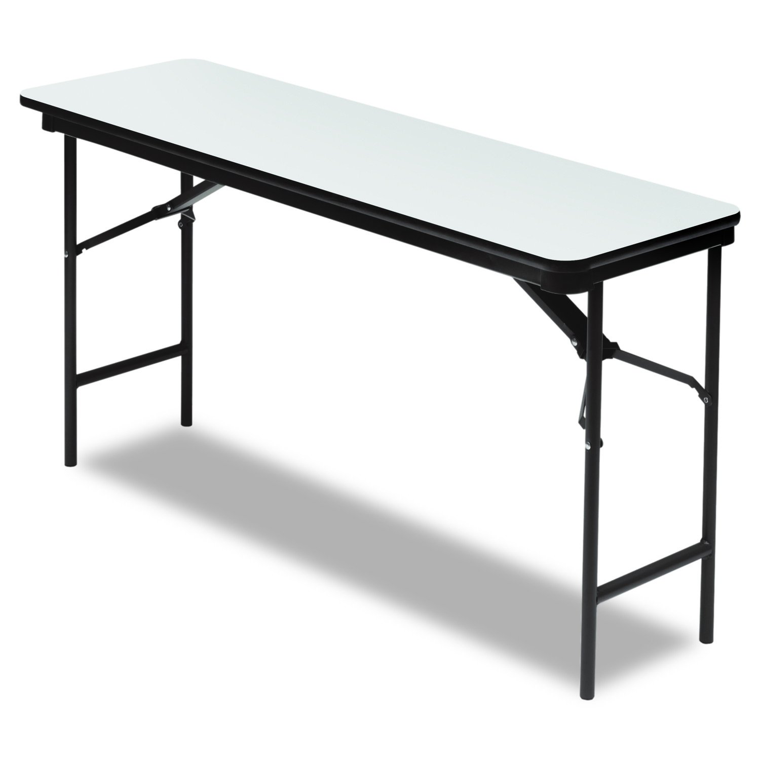 Iceberg OfficeWorks Commercial Wood Laminate Folding Table - 18