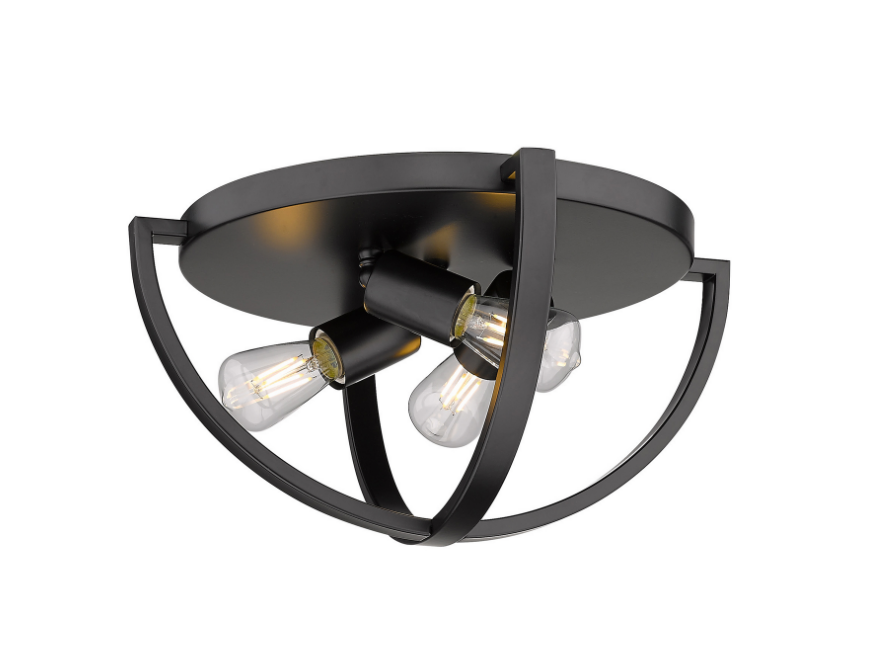 Ashlynn Flush Mount Ceiling Light - Modern LED Fixture for Bedroom, Kitchen, Hallway - Energy Efficient & Dimmable Lighting Solution