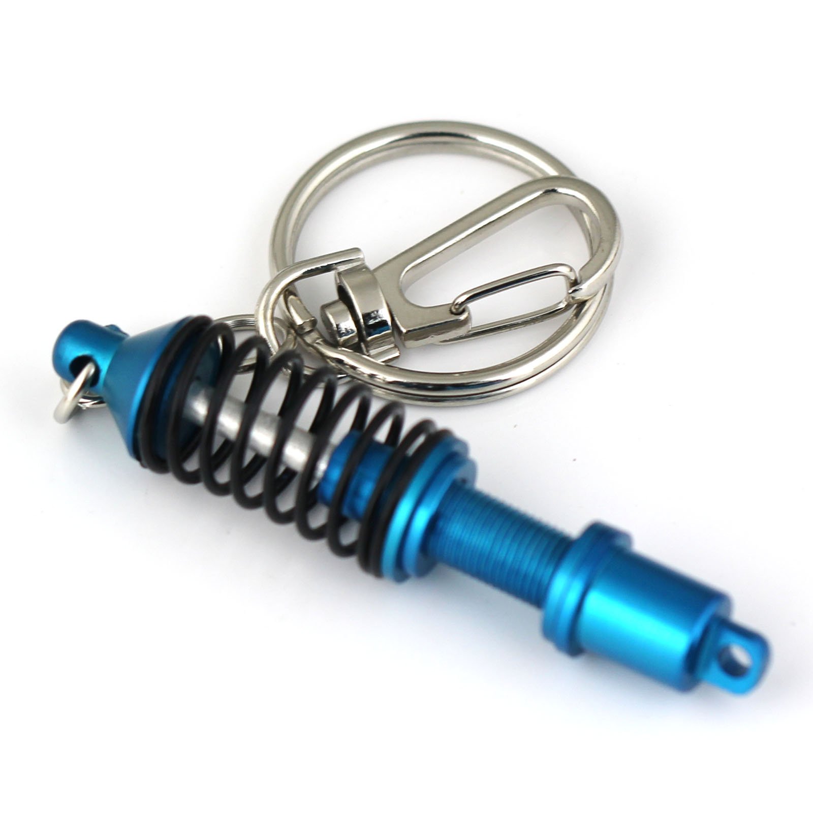 Maycom® 5-Pack Coilover Keychain - Creative Shock Absorber Shaped Keyring Set for Car Enthusiasts - Perfect for Key Fobs, Keychains & Auto Accessories - Great Gift for Mechanics & Car Lovers
