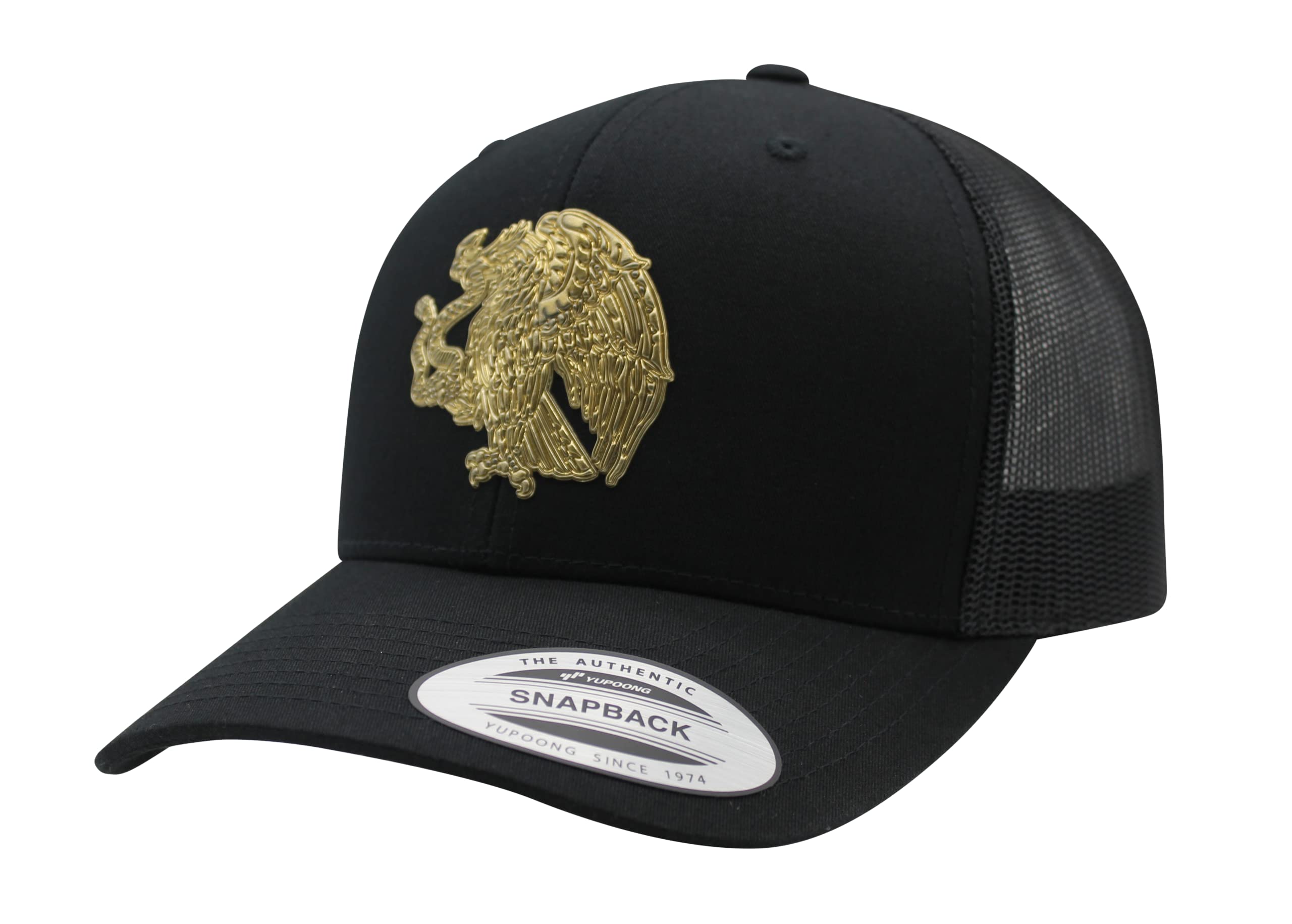 Pride Mexican Eagle Embroidered Baseball Cap - Custom Patch Hat for Men & Women - Perfect for Festivals, Sports & Patriotic Events