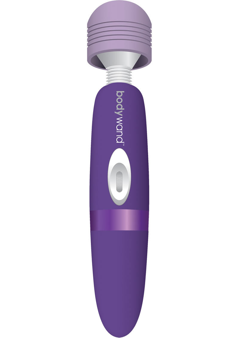 Bodywand Rechargeable Silicone Wand Massager - Purple | Powerful Personal Massage for Relaxation & Muscle Relief | Perfect for Home Spa, Stress Relief & Self-Care