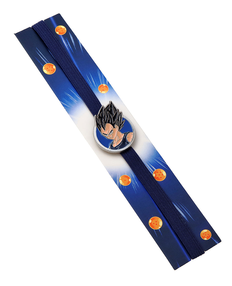Dragon Ball Z Vegeta Enamel Charm Bookmark - Anime Collectible Gift for Fans, Reading Accessory for Manga & Books