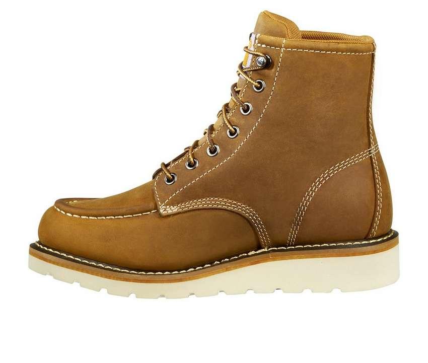 Women's FW6025 Soft Toe Work Boots with 6-Inch Wedge Heel - Comfortable & Durable Safety Shoes for Construction, Warehouse, and Outdoor Work