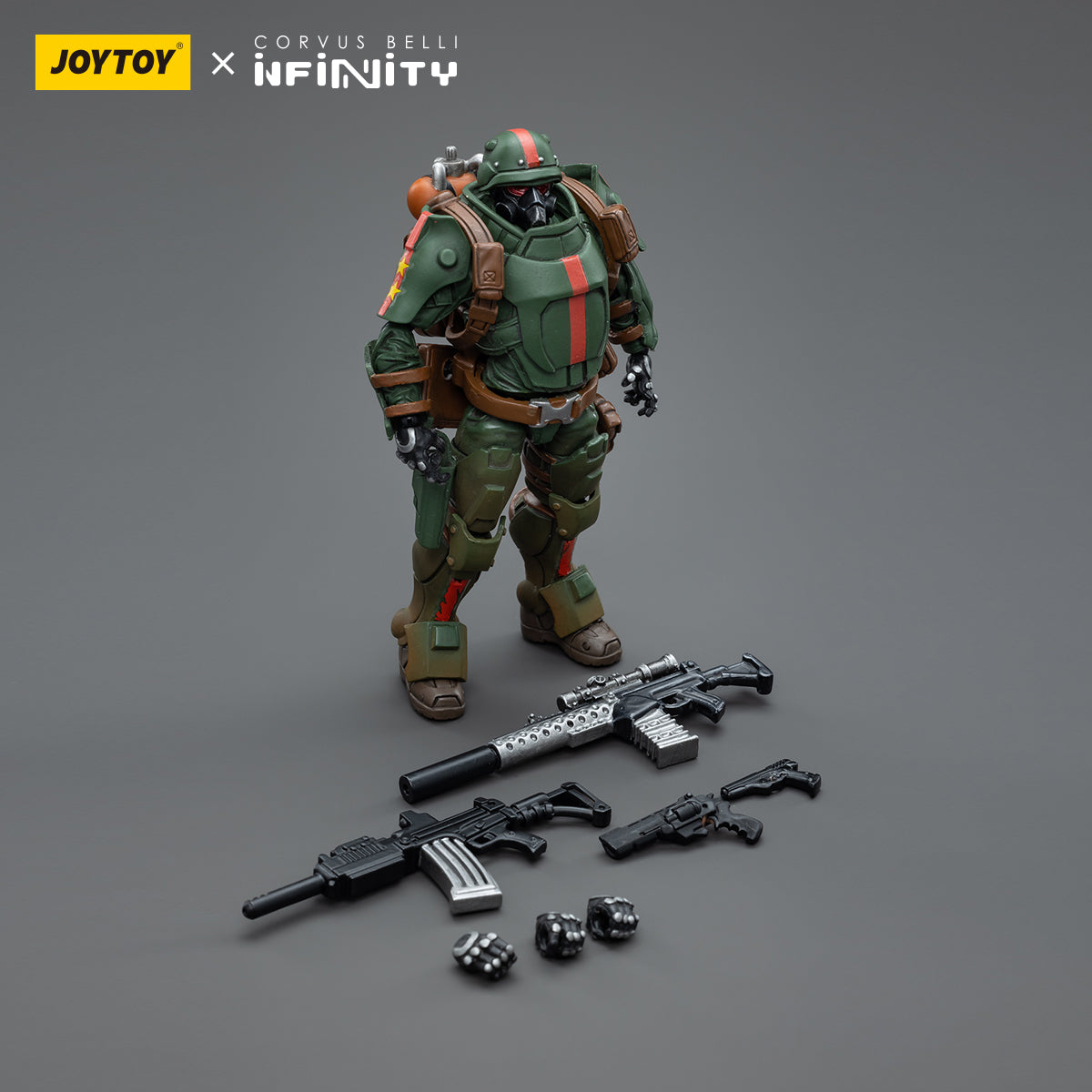 1/18 JOYTOY 3.75 Inch Military Action Figure Infinity Ariadna Set (4 PCs) - Perfect for Collectors, Wargaming, and Display Scenes