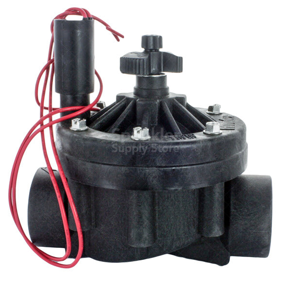 Hunter ICV 151G 1-1/2 Inch Female x Female Globe Valve with Flow Control - Perfect for Plumbing, Irrigation & Water Supply Systems