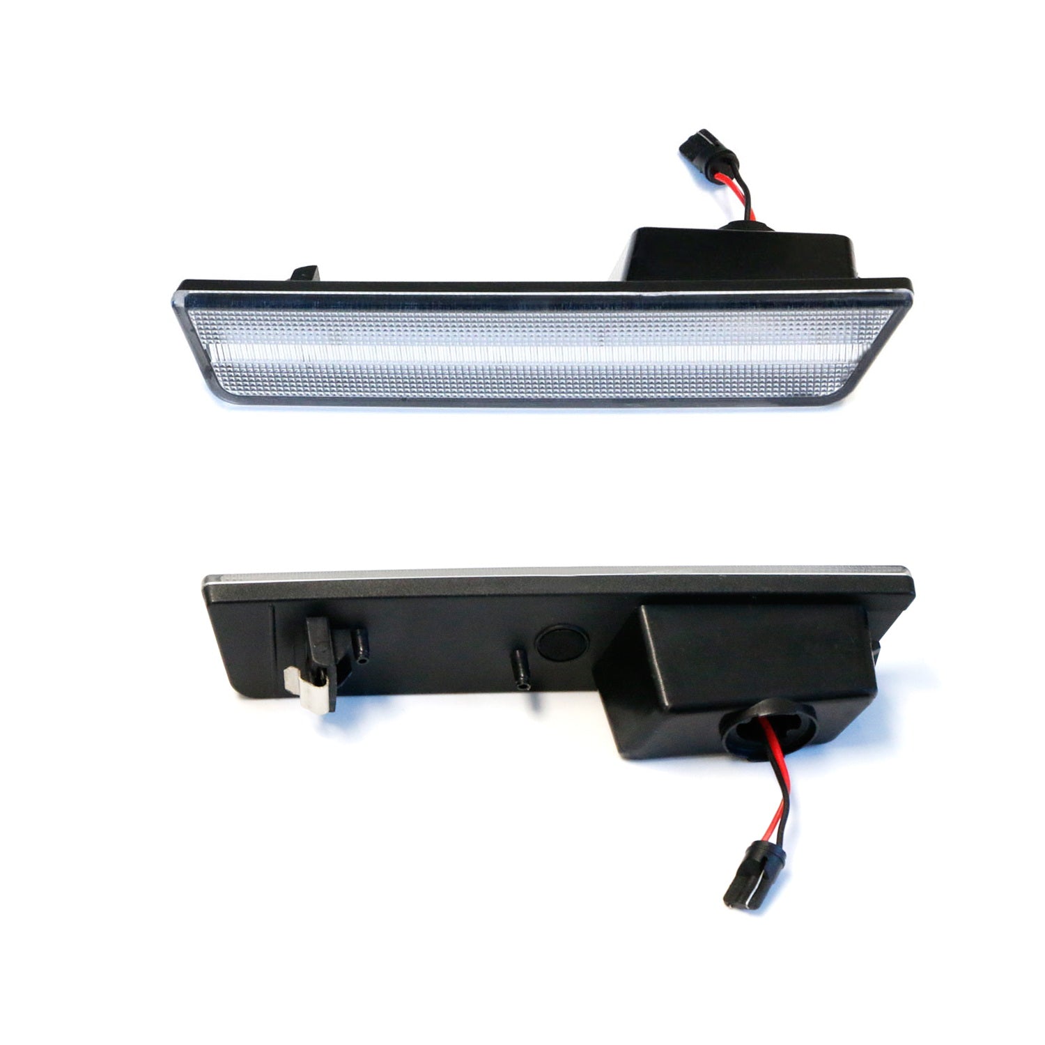 2008-2014 Dodge Challenger Front Side Marker Lamps with 24 SMD Amber LED Lights - High Visibility Turn Signal Lights for Night Driving & Enhanced Safety