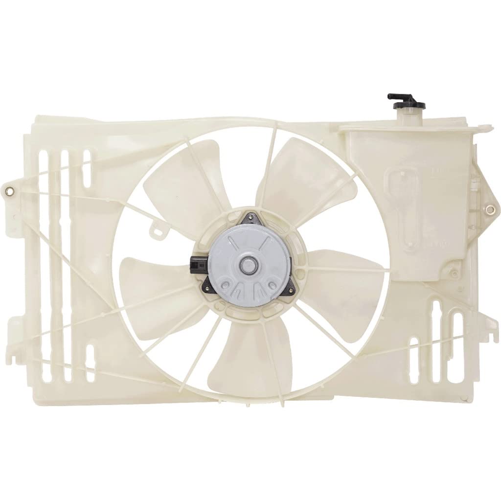 Toyota Corolla AC Radiator Fan Assembly 2003-2008 CE/LE/S Models - Compatible with Part Numbers TO3115125, 16363-0D040, 16363-0D100, 16361-0D090, 16711-0D072 - Perfect for Cooling System Repair & Replacement