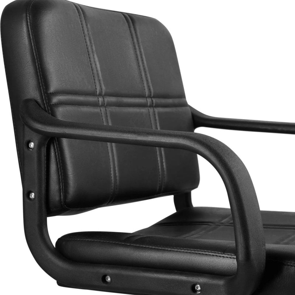 Greenlife Advance All Purpose Hydraulic Styling Chair SC 611 - Adjustable Salon & Barber Chair for Hair Styling, Makeup, Tattoo & Beauty Services - Heavy Duty Swivel Base with Smooth Hydraulic Lift
