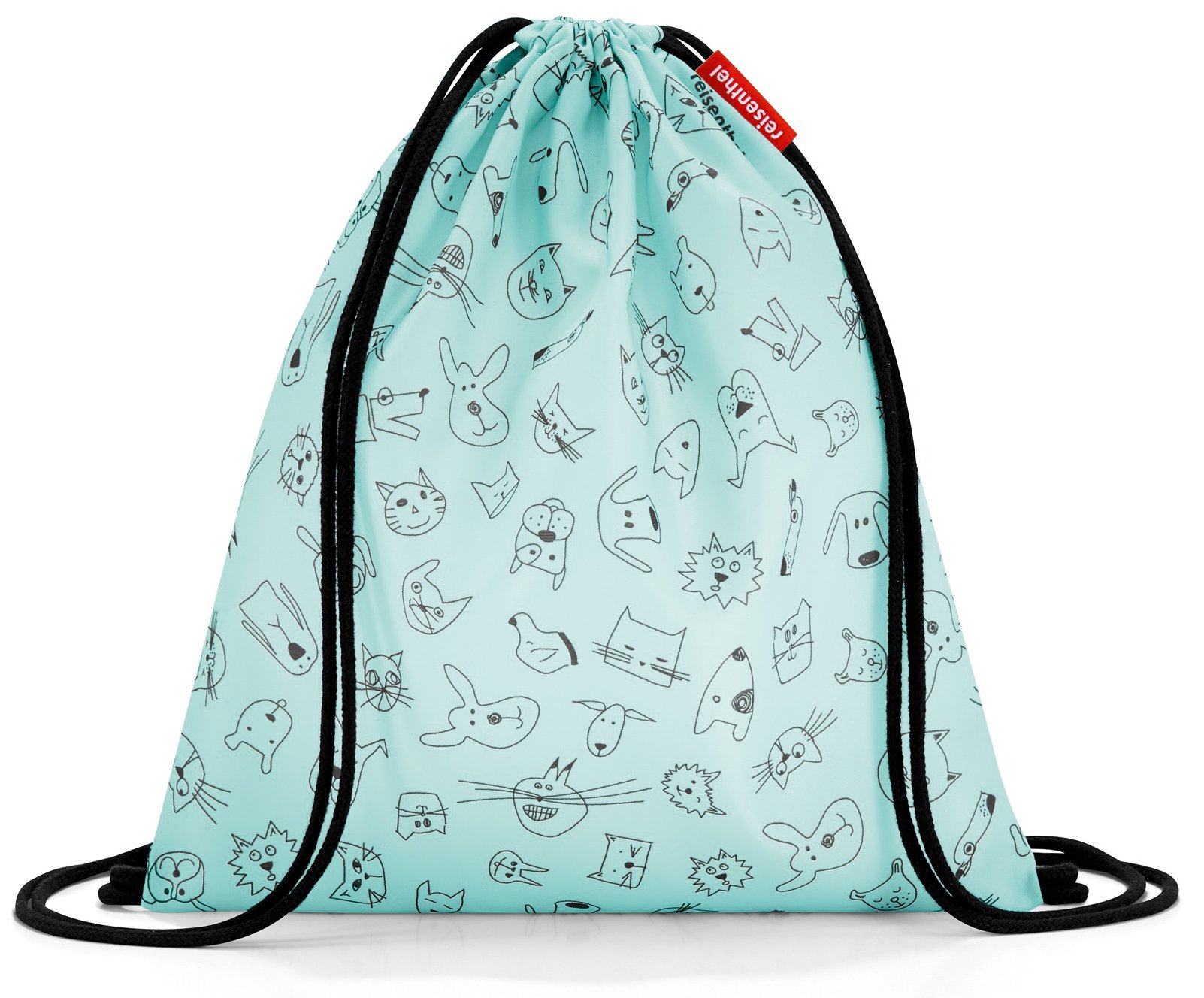 Reisenthel Unisex Kid's Backpack - Mint Green 13.4 Inch School Bag for Boys & Girls - Lightweight Durable Travel & Daycare Backpack for Kids Ages 5-12