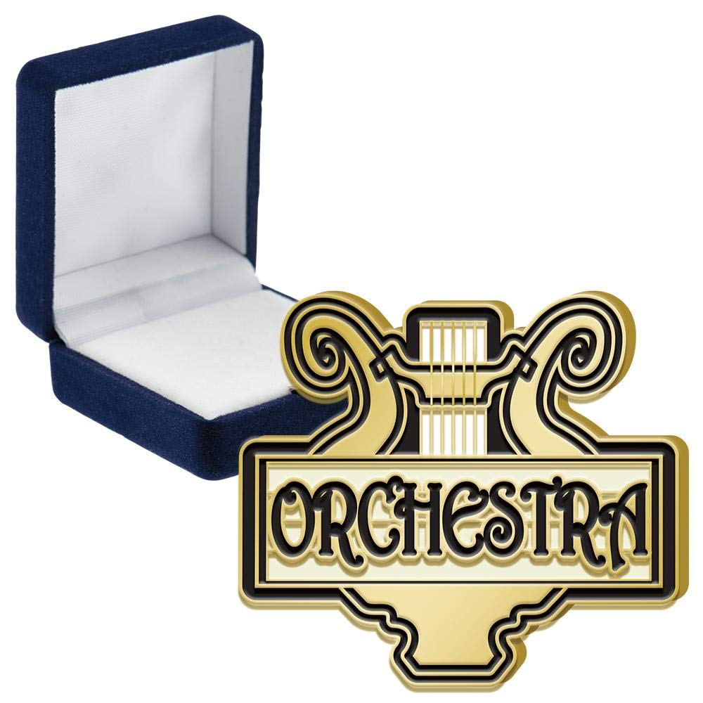 Premium Orchestra Enamel Pins - Crown Awards Collection | Perfect for Musicians, Band Members & Music Lovers | Great for Gifts, Uniforms & Accessories