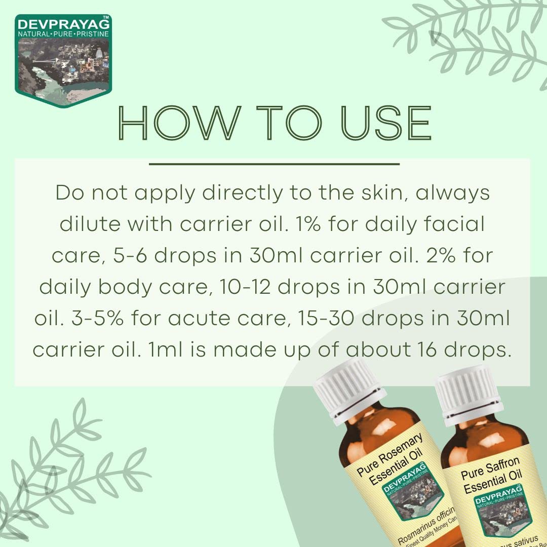Pure Marjoram Essential Oil (Origanum majorana) 5ml - 100% Natural, Steam Distilled for Aromatherapy, Massage & Relaxation - Perfect for Diffusers, DIY Skincare & Stress Relief