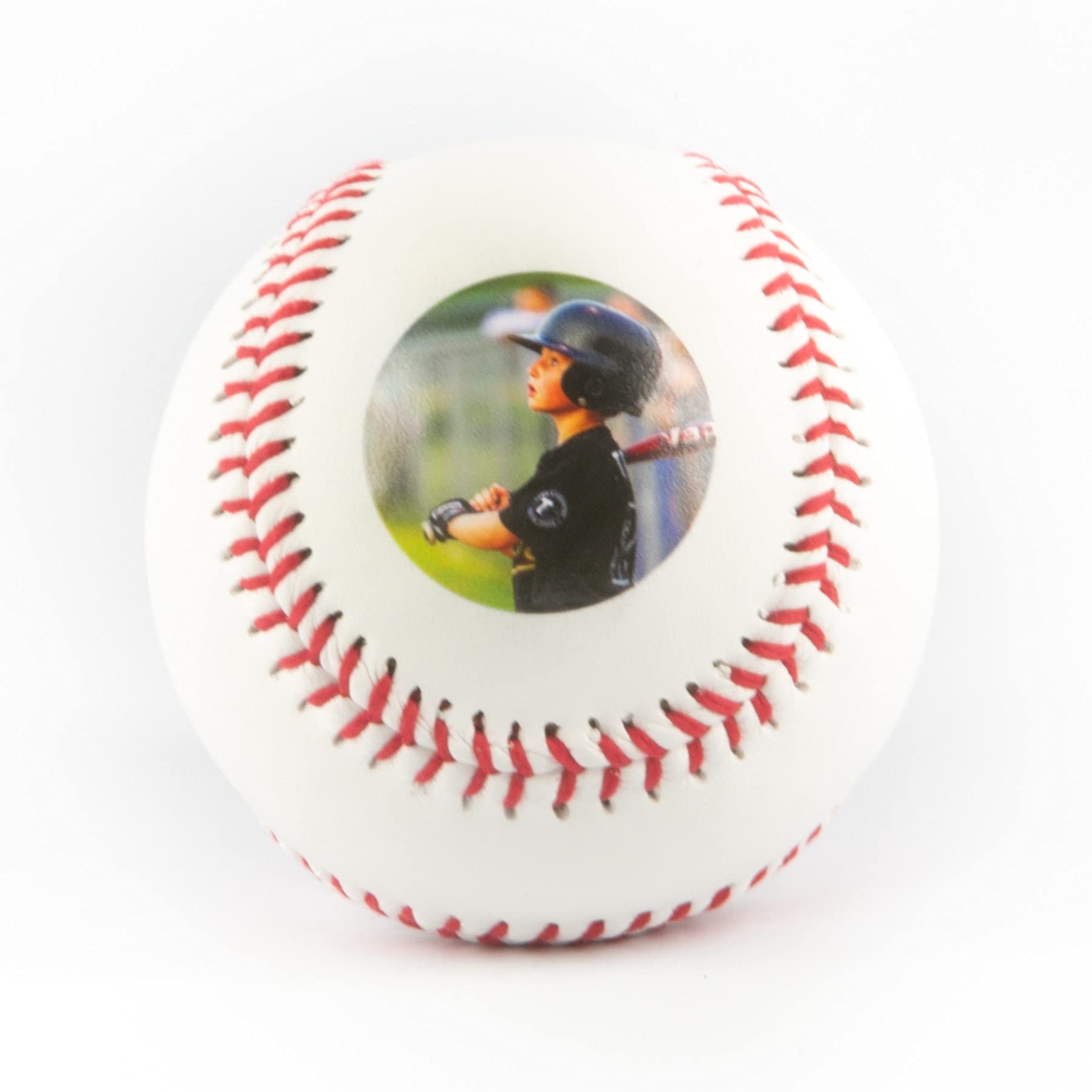Custom Printed Baseball with Photo or Logo - Official Size Personalized Baseball Gift for Dad, Birthday, Holidays & Sports Enthusiasts | Perfect for Practice, Collectibles & Special Occasions