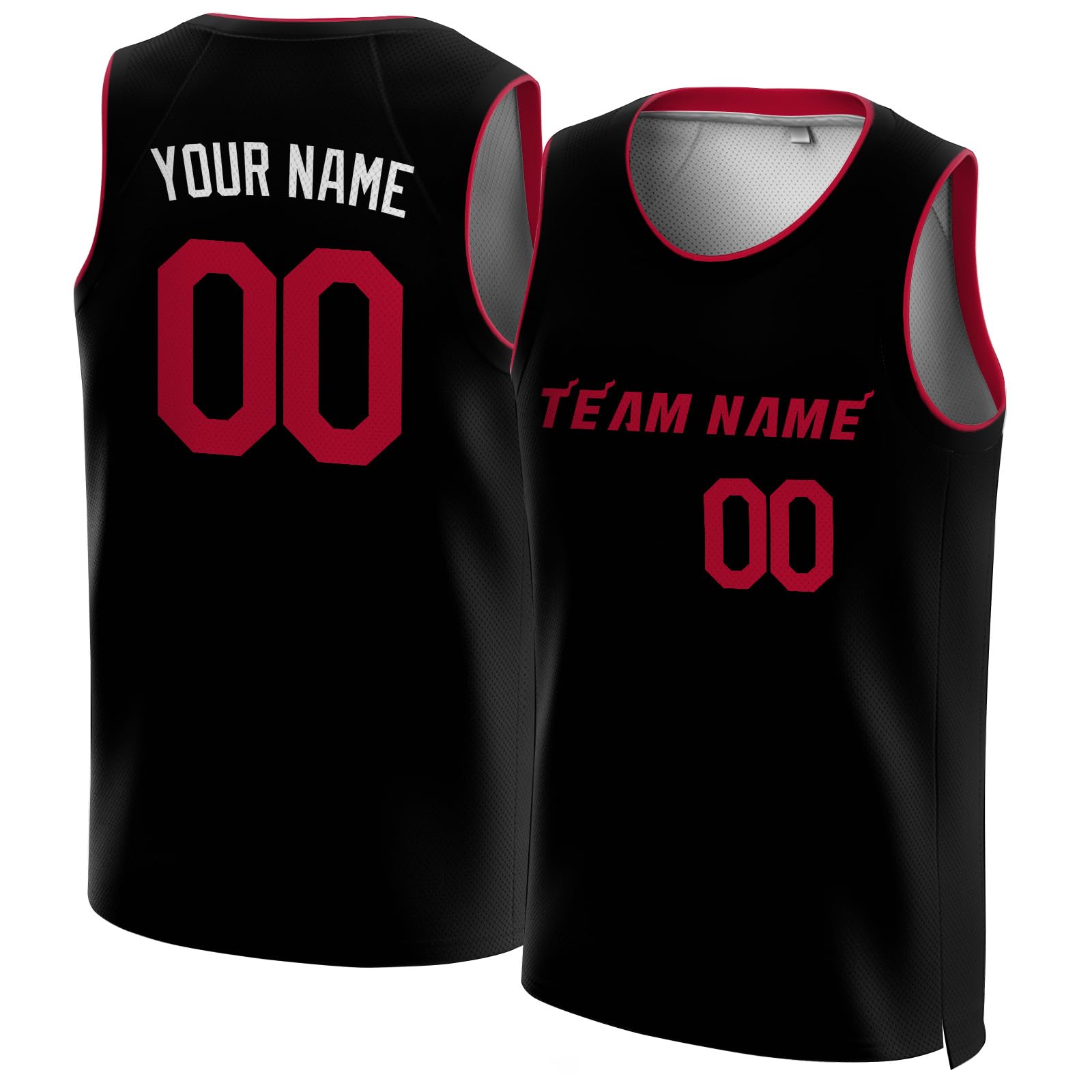 Custom Basketball Jerseys with Personalized Names & Numbers - Men's Women's Youth Kids Basketball Uniforms for Team Sports, Games & Fan Gear