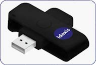 SecurePIV Mini USB Smart Card Reader - TLP125A for Secure Online Banking & Government ID Authentication | Compact & Portable for Home & Office Use