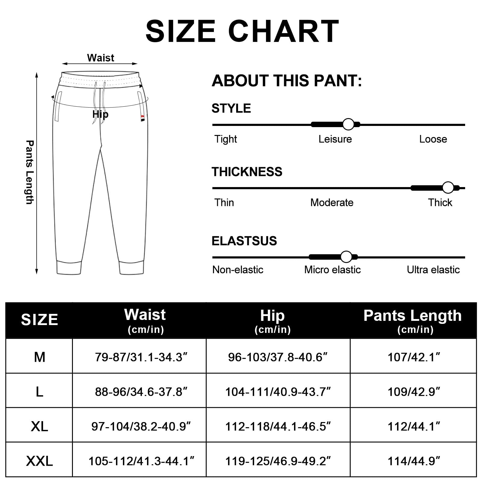 Yuson Fleece-Lined Jogger Pants for Men & Women - Winter Warm Sherpa-Lined Sweatpants with Pockets, Thermal Running Trousers for Casual & Active Wear - Perfect for Gym, Lounge & Outdoor Activities