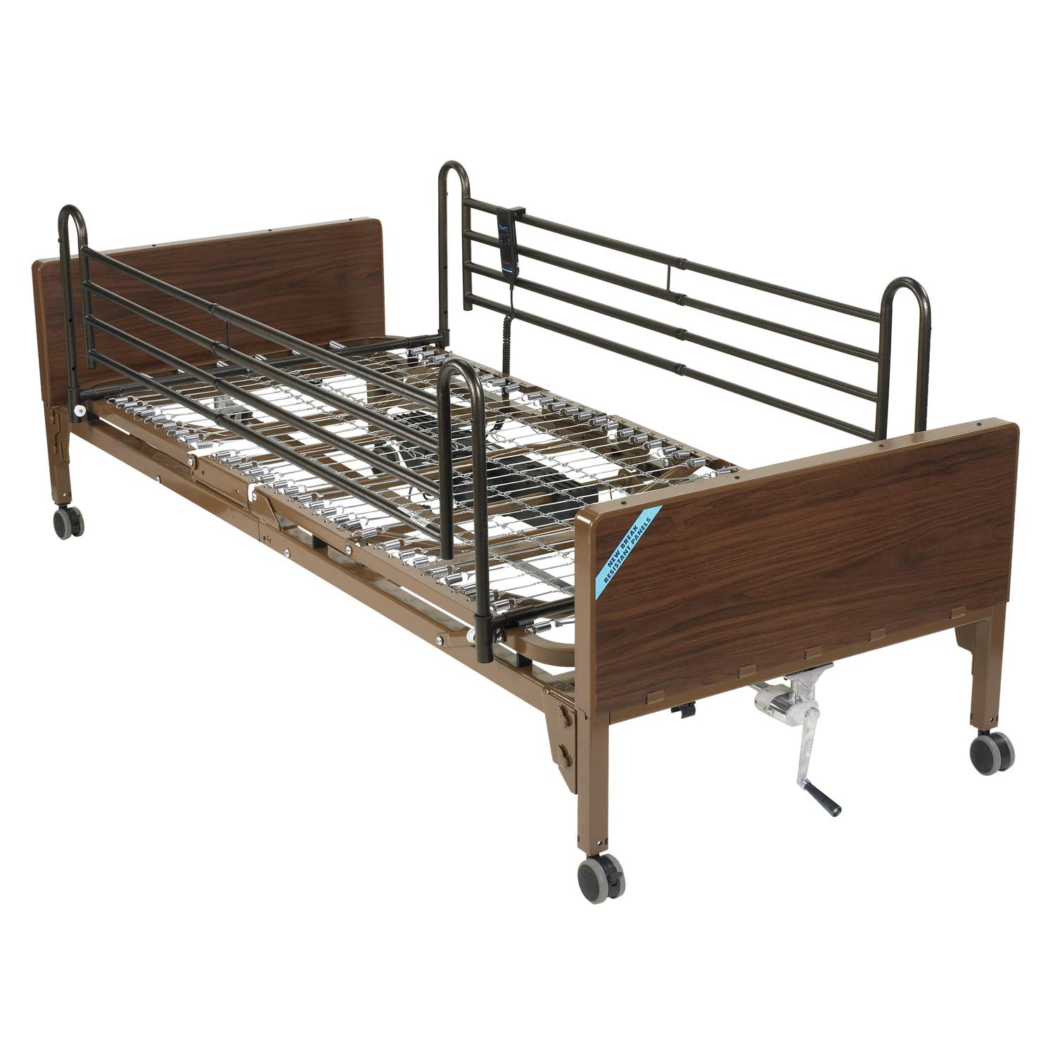 Delta® Ultra-Light 1000 Full-Electric Adjustable Low Bed - Premium Home Hospital Bed for Elderly Care & Patient Recovery | Ideal for Home Healthcare & Mobility Assistance