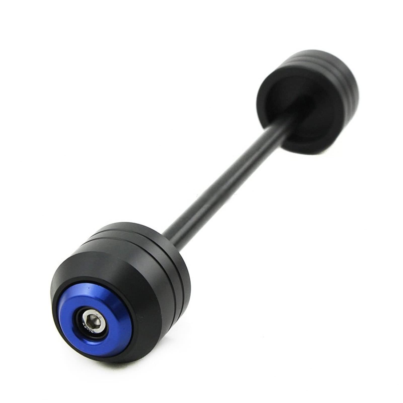 Yamaha MT-09 & MT-09 Tracer Frame Sliders (2014-2020) - Blue Crash Protectors for Rear Axle, Wheel & Fork - Enhanced Drop Protection for Urban & Track Riding