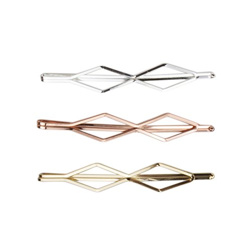 Fashion Metal Hair Pins for Women - 3pc Decorative Bobby Pins | Perfect for Styling & Special Occasions