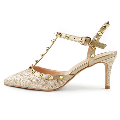 Gold Glitter (Gold Straps)