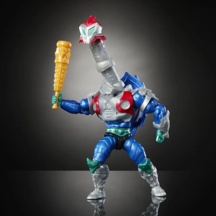 Masters of the Universe Origins Turtles of Grayskull Mekaneck Action Figure - Collectible Toy for MOTU Fans & Display for Home Office Decor