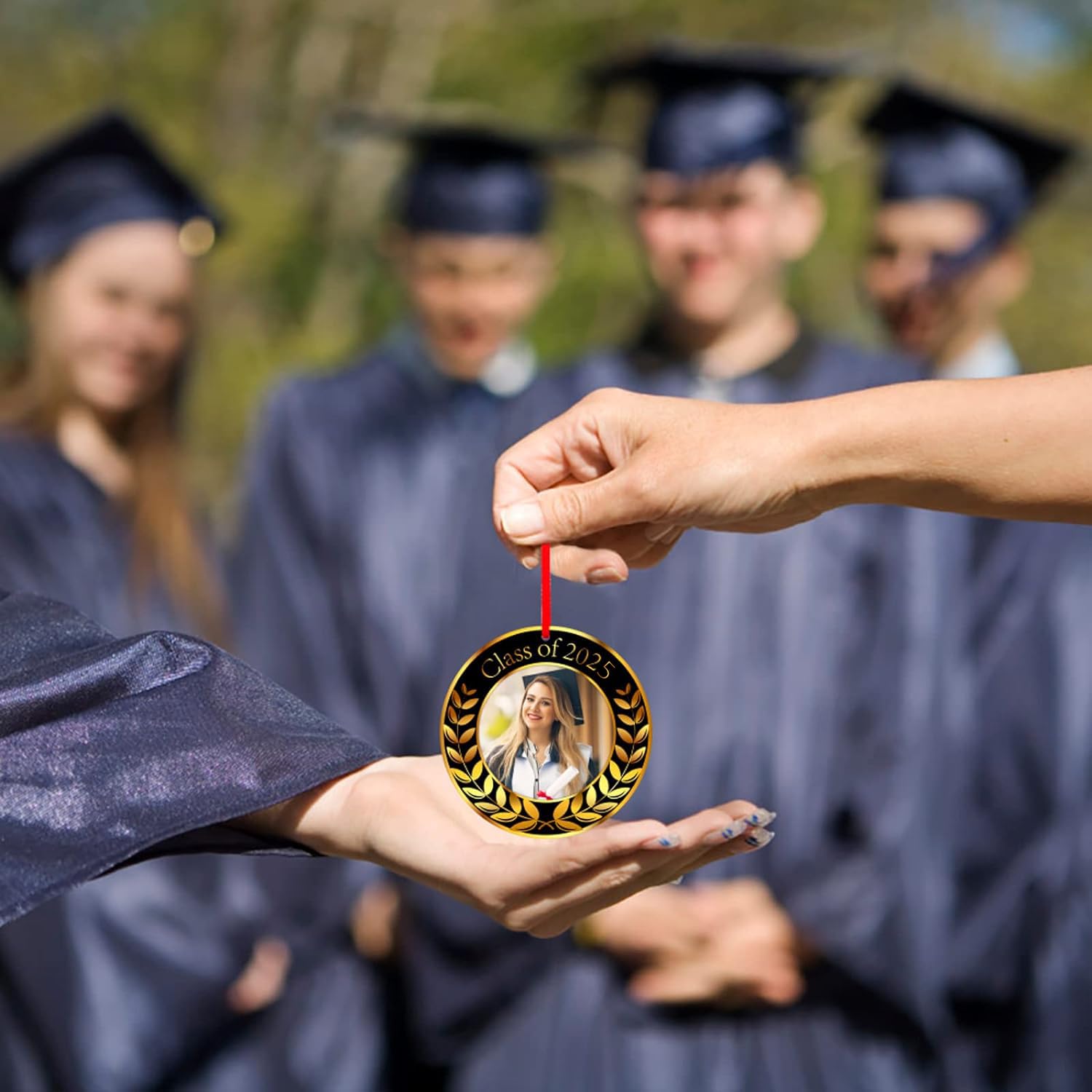 Personalized Graduation Ornament for Class of 2025 - 3