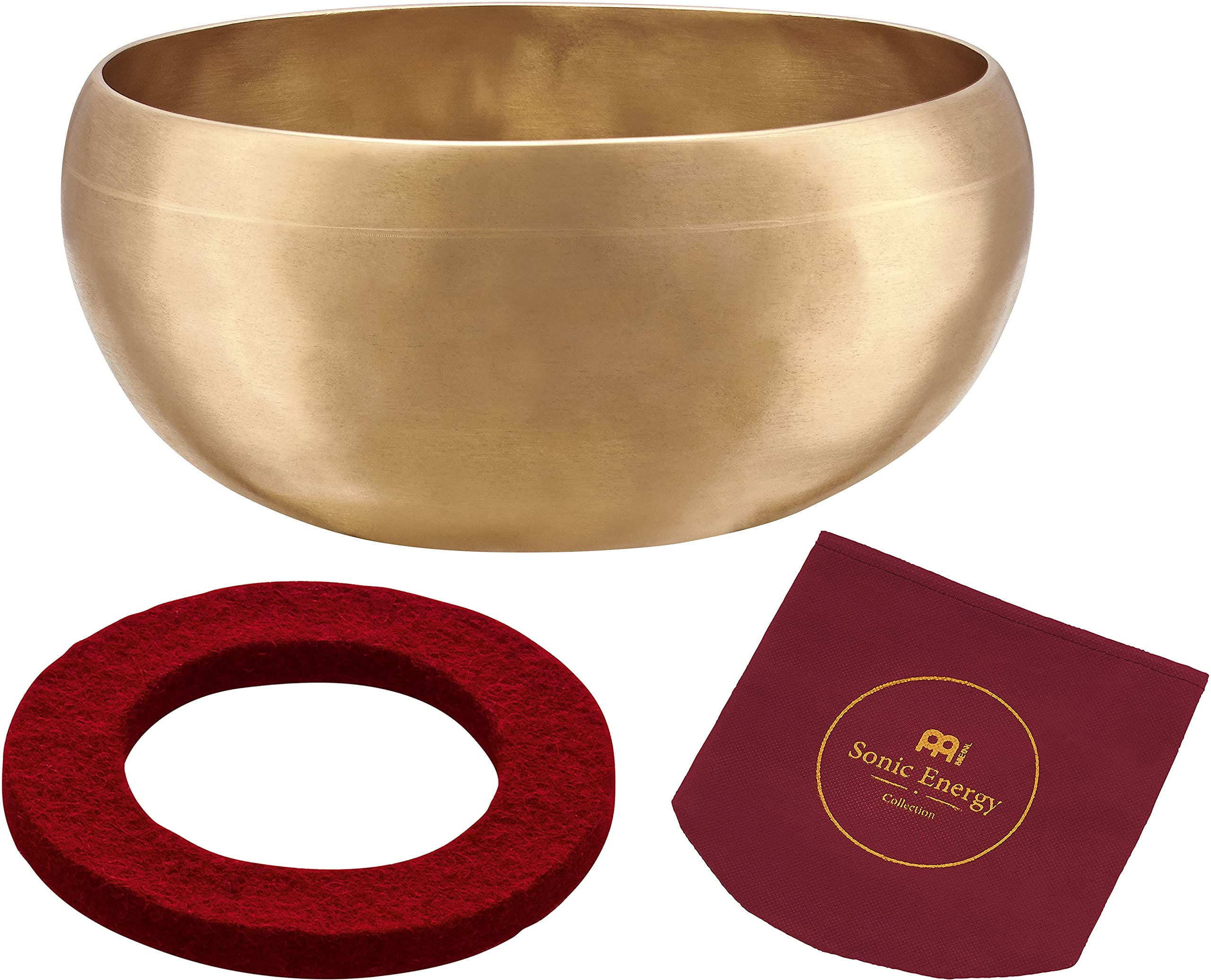 Bronze Singing Bowl with Felt Ring & Cover - Cosmos Series | Handcrafted in India | Perfect for Meditation, Yoga & Sound Healing Therapy | 2-Year Warranty | Ideal for Home Relaxation, Spa Sessions & Mindfulness Practices