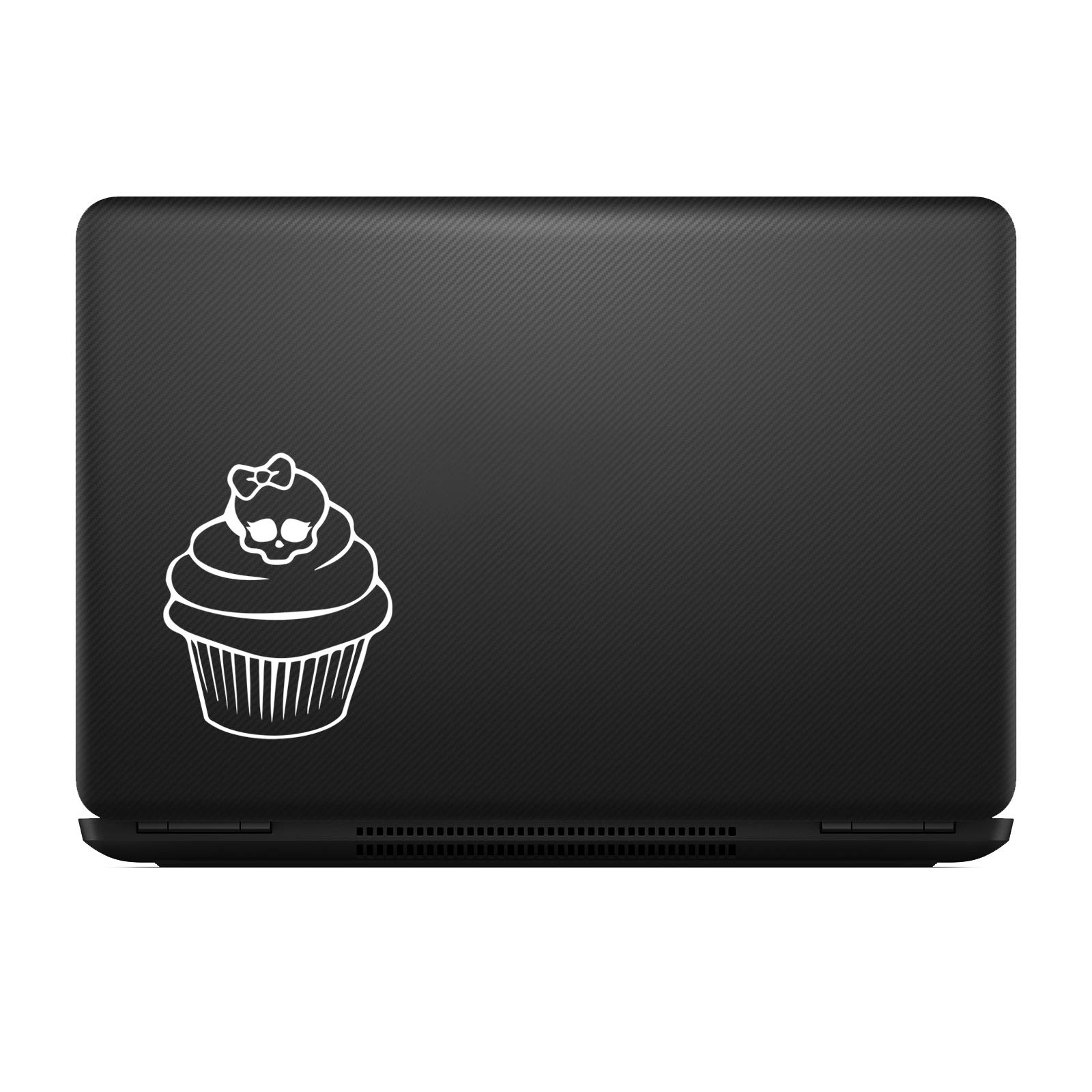 Cute Skull Cupcake Stickers - 5.5