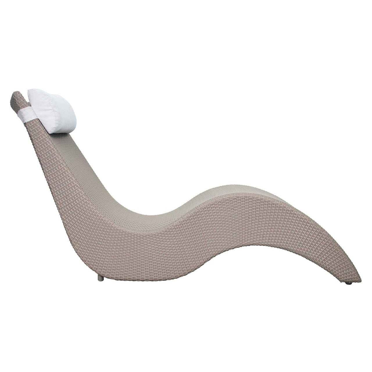Atlantis In Pool Chaise Lounge Set of 2 - Waterproof Outdoor Floating Sunbeds for Pool, Beach & Backyard Relaxation
